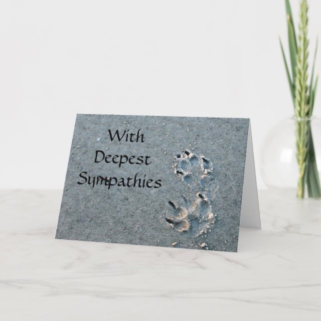 Pet Sympathy Card (Front)