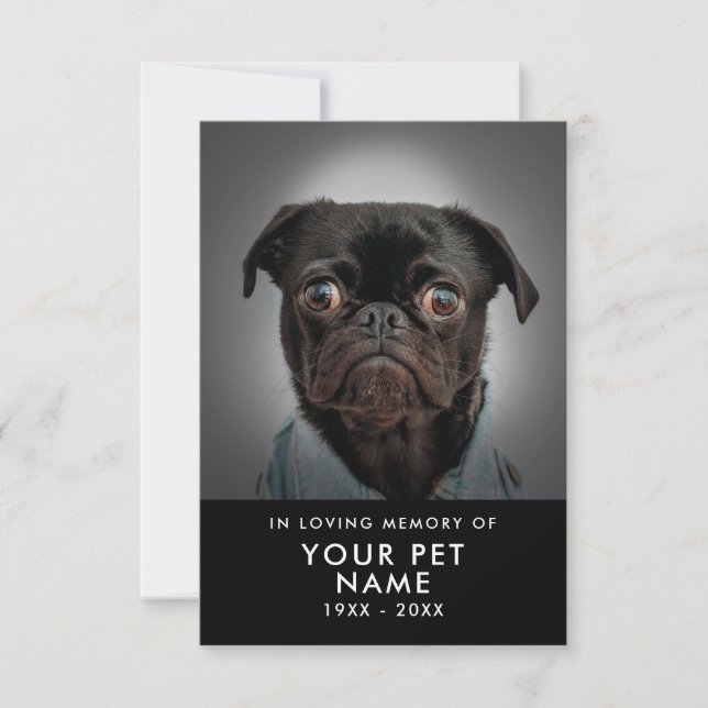 Pet Sympathy cards (Front)