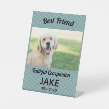 Pet Sympathy Photo Keepsake Memory Memorial