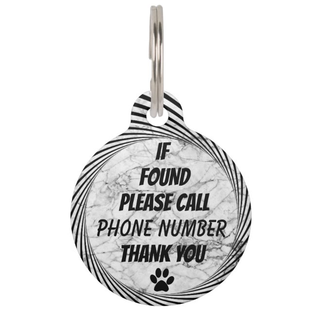 PET TAG (Front)