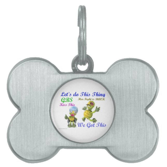 pet tag guillain barre syndrome (Front)