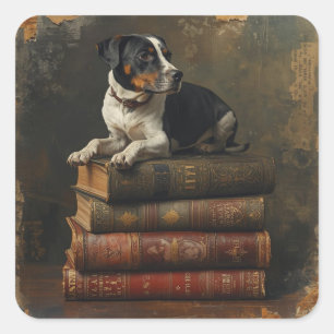 Pet Talk Magnetic Card Square Sticker