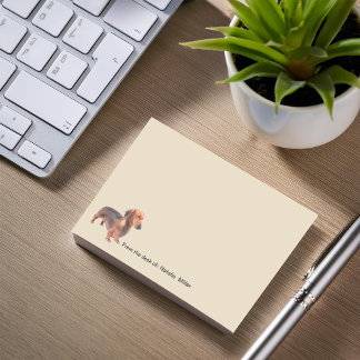 Pet Theme Dachshund Dog Breed Post-it Notes