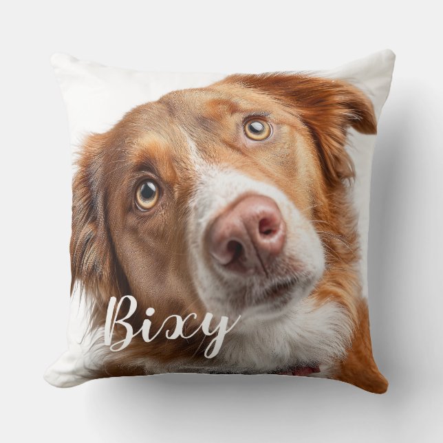 Pet Throw Pillows besties (Front)