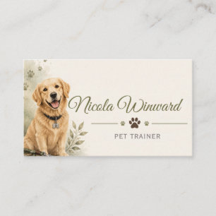 Pet Trainer Business Card
