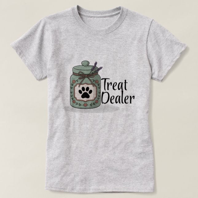 Pet Treat Dealer Pastel Jar Women’s T-Shirt (Design Front)