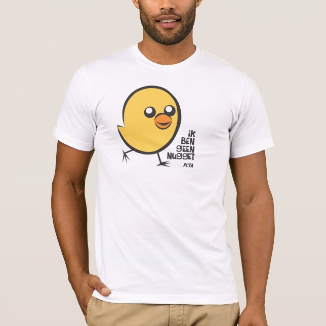 PETA I am no nugget T-Shirt (Front)