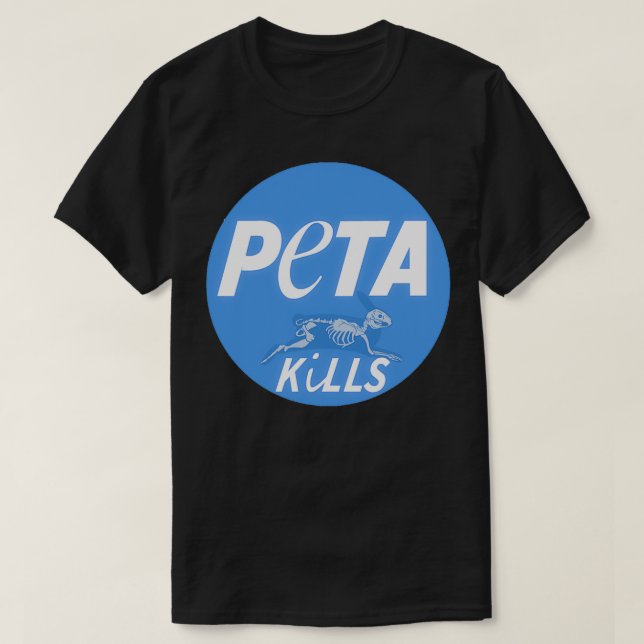 PETA Kills T-Shirt (Design Front)