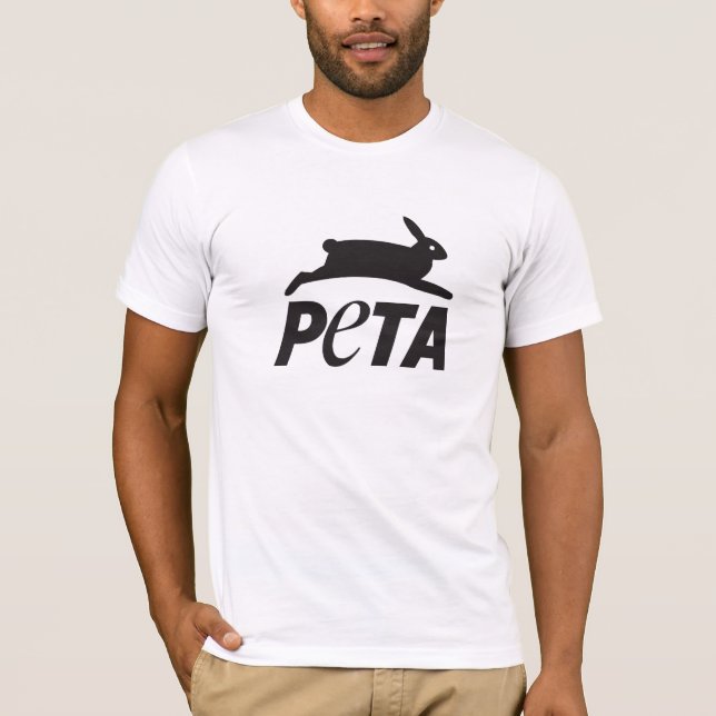 PETA logo t-shirt (Front)