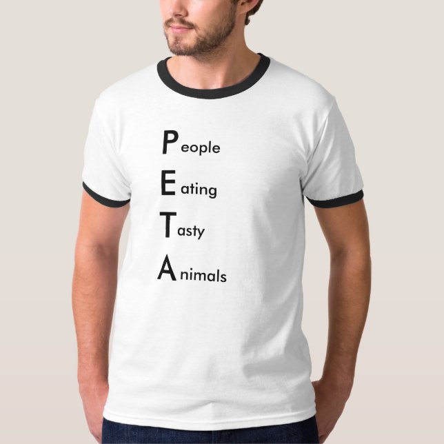 PETA T-Shirt (Front)