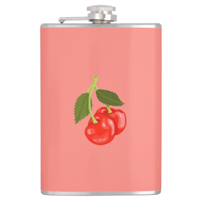 Petaca de vinilo hip flask (Front)