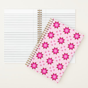 Petal Blossom Confetti pattern Notebook