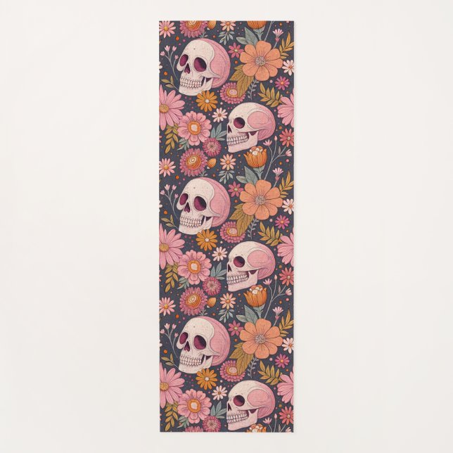 Petal & Bone Yoga Mat (Front)