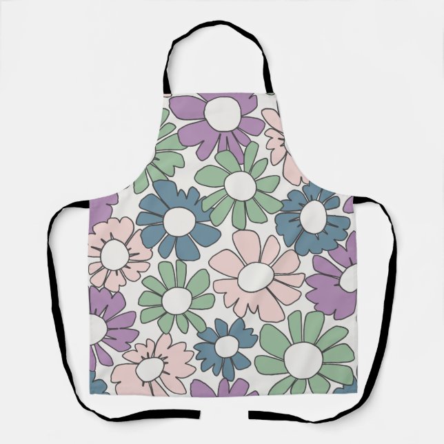 Petal Jubilee Twilight Garden Apron (Front)