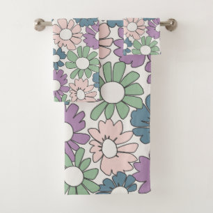Petal Jubilee Twilight Garden Bath Towel Set