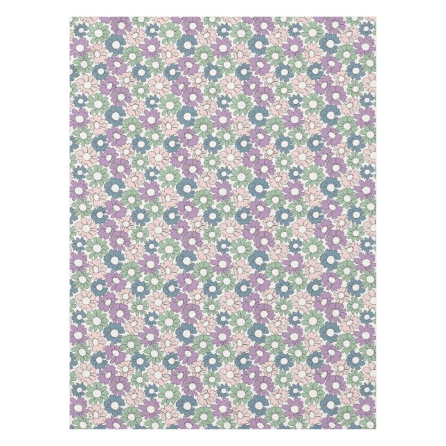 Petal Jubilee Twilight Garden Tablecloth (Front)