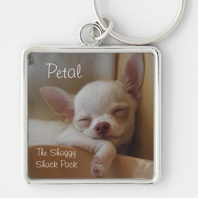 Petal KeyChain Square (Front)