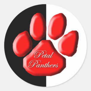 Petal Panthers Sticker