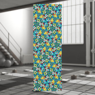 Petal Party Pattern Yoga Mat