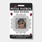 Petal Patrol Flower Girl Badge