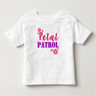 Petal Patrol Flower Girl toddler shirt