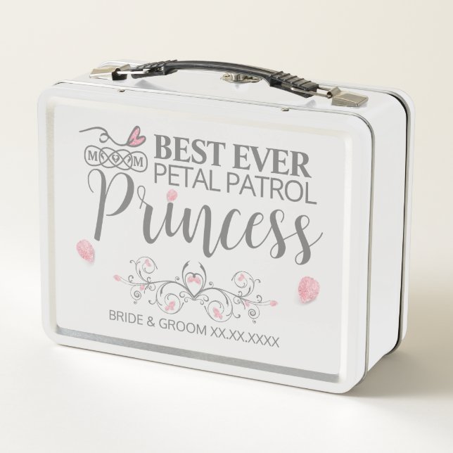 Petal Patrol Princess Lunch Box (Back)
