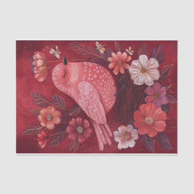 Petal Perch Tissue Paper (Front)