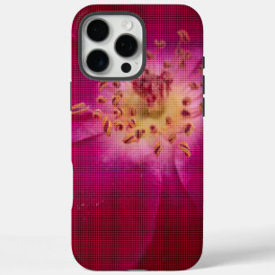 Petal Perfection: Chequered Rose Petal Pattern Art iPhone 16 Pro Max Case