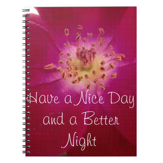 Petal Perfection: Chequered Rose Petal Pattern Art Notebook (Front)