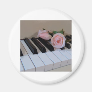 Petal Pink Keys Magnet
