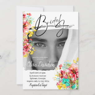 Petal Port Garden Bridal Shower Invitation