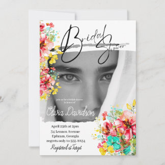 Petal Port Garden Bridal Shower Invitation