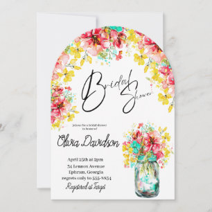 Petal Port Garden Bridal Shower Invitation