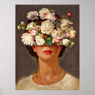 Petal Pout "Florence" Art & Floral Society  Poster