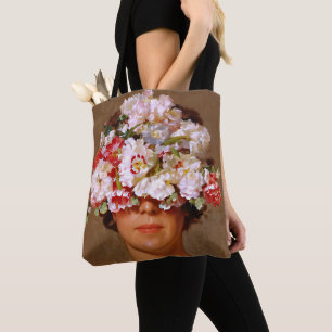 "Petal Pride" Margaret - Art & Floral Society Tote Bag