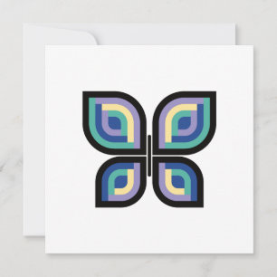 Petal Prism Butterfly Card