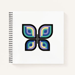 Petal Prism Butterfly Notebook