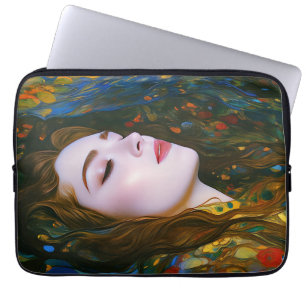 “Petal Serenity” - Women In Water Laptop Sleeve