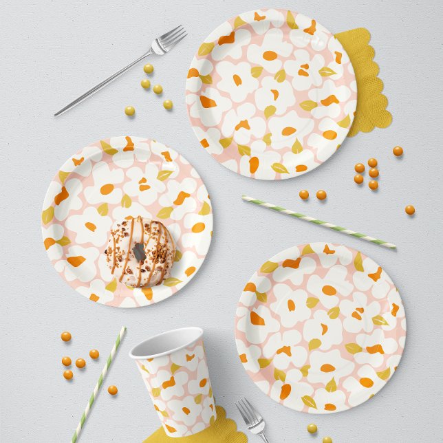 Petal Whimsy Paper Plate (Creator Uploaded)
