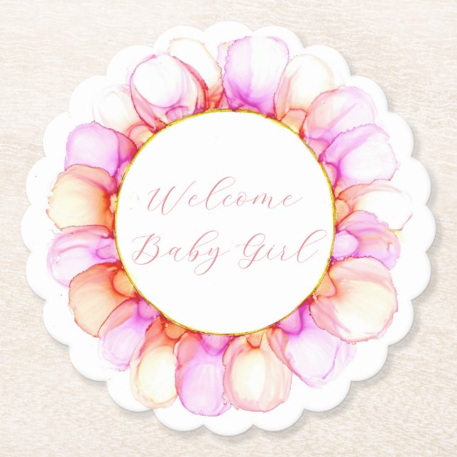 Petal Wreath Coaster (Front)
