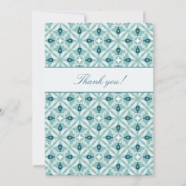 Petaline (Customisable) Thank You Card (Front)