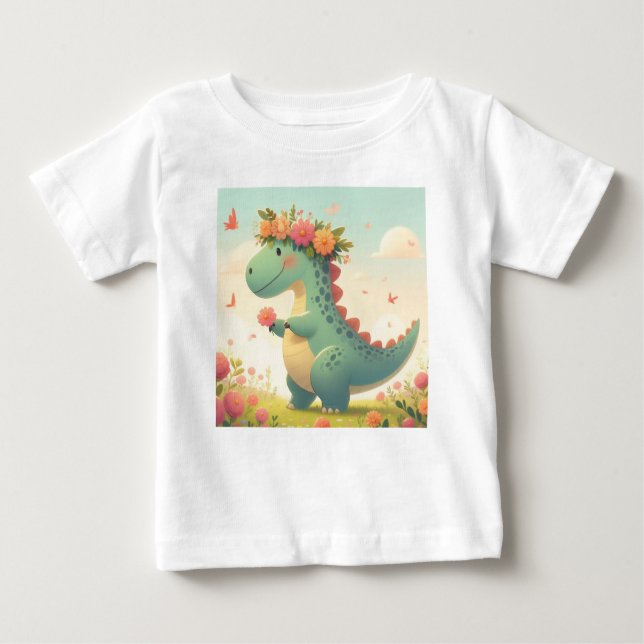 Petalosaurus (A New Breed of Dinosaur) Baby T-Shirt (Front)