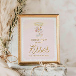 Petals and Prosecco Guess How Many Kisses Game Poster<br><div class="desc">Add a touch of fun to your bridal shower with our Petals and Prosecco Guess How Many Kisses game! It's a sweet and delightful way to keep everyone entertained and engaged. Perfect for a memorable and charming celebration!</div>