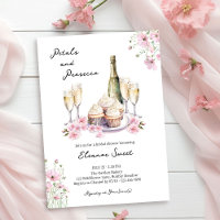 Petals and Prosecco Pink Floral Bridal Shower