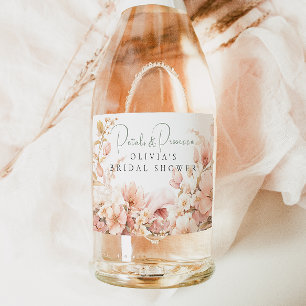Petals and Prosecco Sparkling Wine Sparkling Wine Label