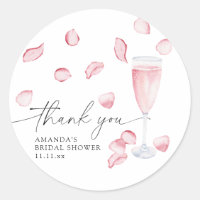 Petals and Prosecco - thank you bridal shower