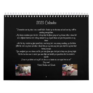Petals Feather & Friends 2023 Calendar 