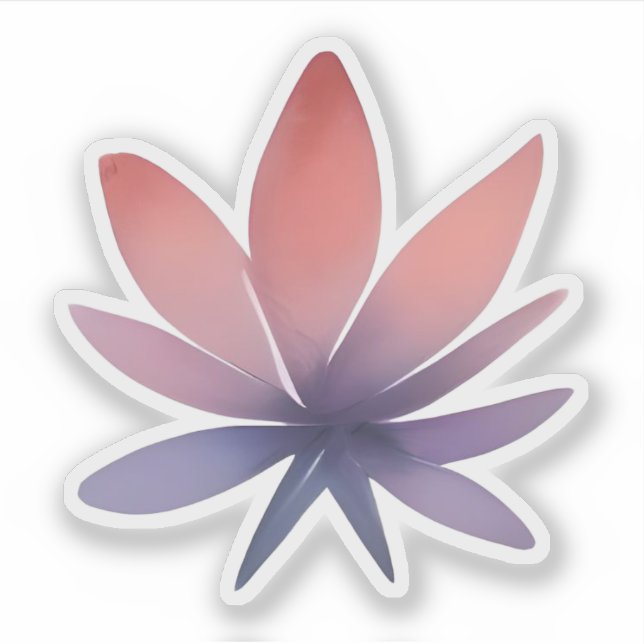 Petals in Bloom: Gradient Botanical Elegance (Front)