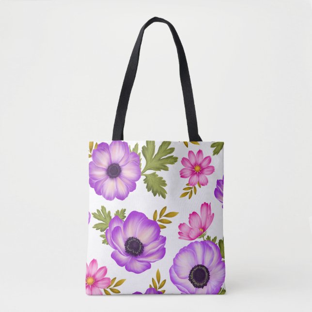Petals in Harmony Tote Bag (Front)
