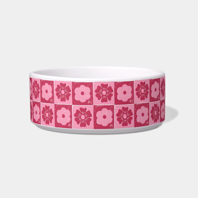 Petals In Silence 02. Floral Pattern. Bowl (Front)
